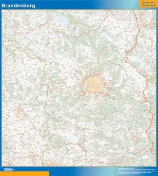 Brandenburg giant map