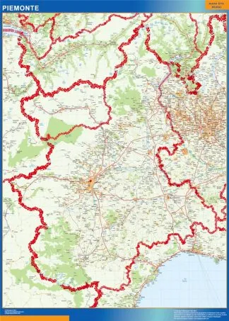 Region of Piemonte in Italy